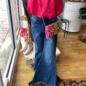 Extra Flare Blue Jeans